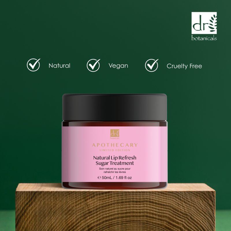 Soin rafraîchissant naturel pour les lèvres au sucre 50 ml