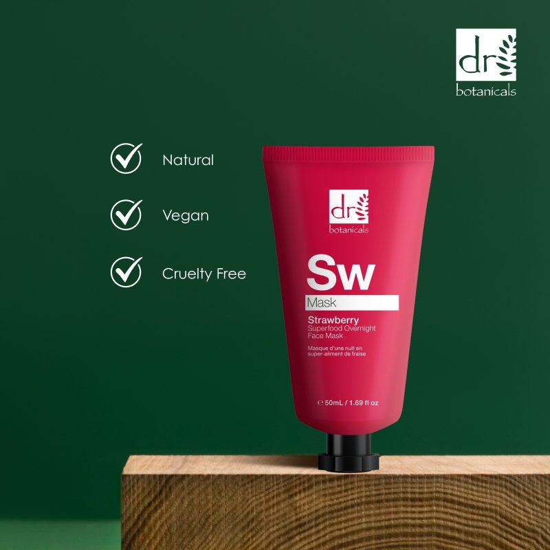Masque de nuit à la fraise 50 ml