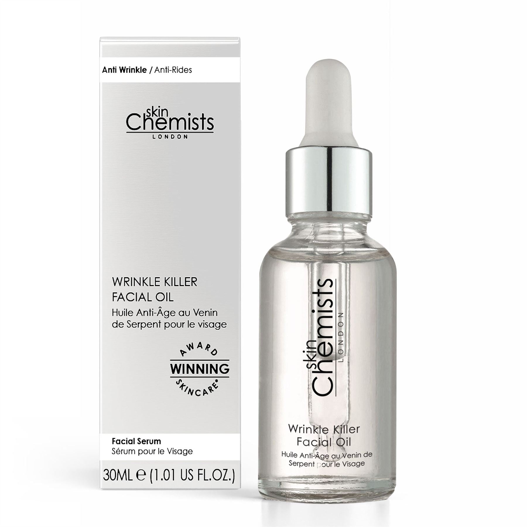 Huile visage anti-rides 30 ml