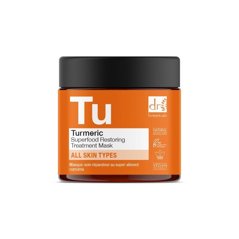 Masque de soin réparateur au curcuma (super-aliment) 60 ml