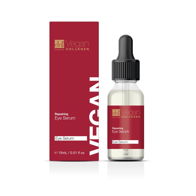 Vitamin C & Hyaluronic Acid Anti-ageing Facial Serum 30ml + Vegan Collagen Repairing Eye Serum. - skinChemists