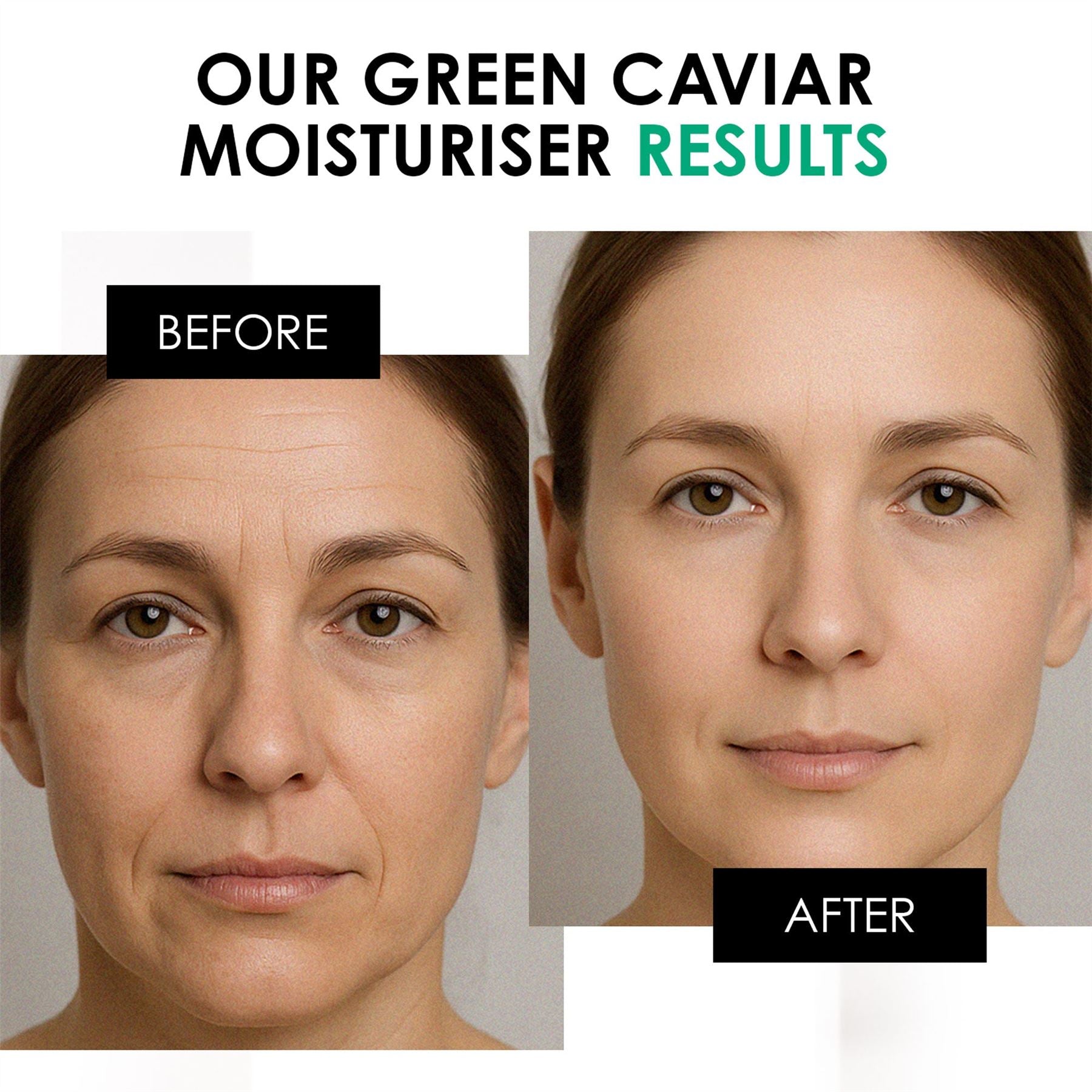 Crème de nuit hydratante au caviar vert de la gamme Youth Series 50 ml