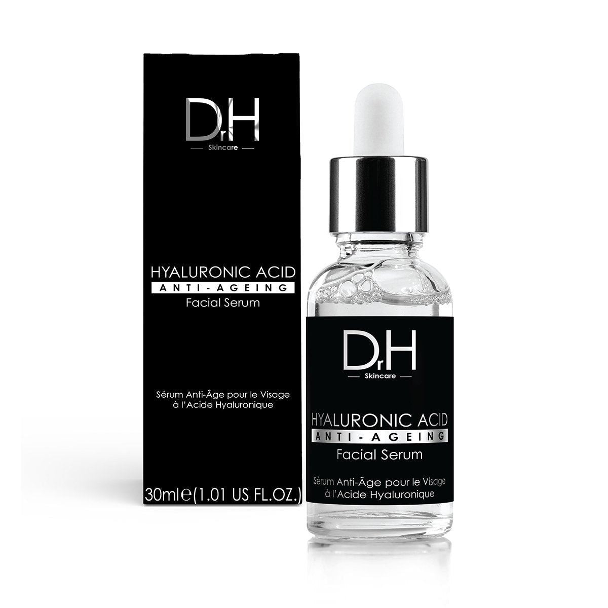 Sérum visage anti-âge à l'acide hyaluronique 30 ml