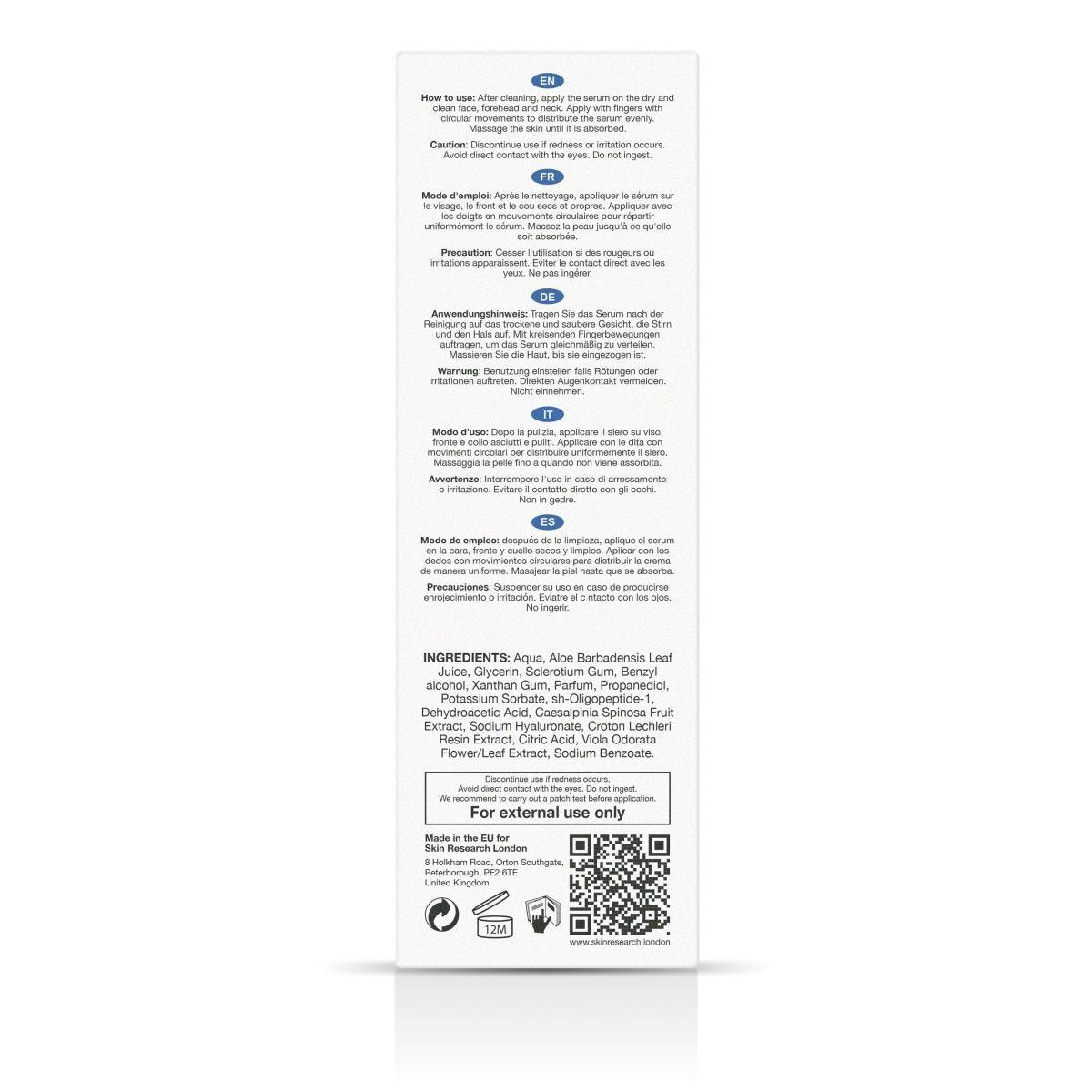 Sérum peptidique jeunesse intelligente 50 ml