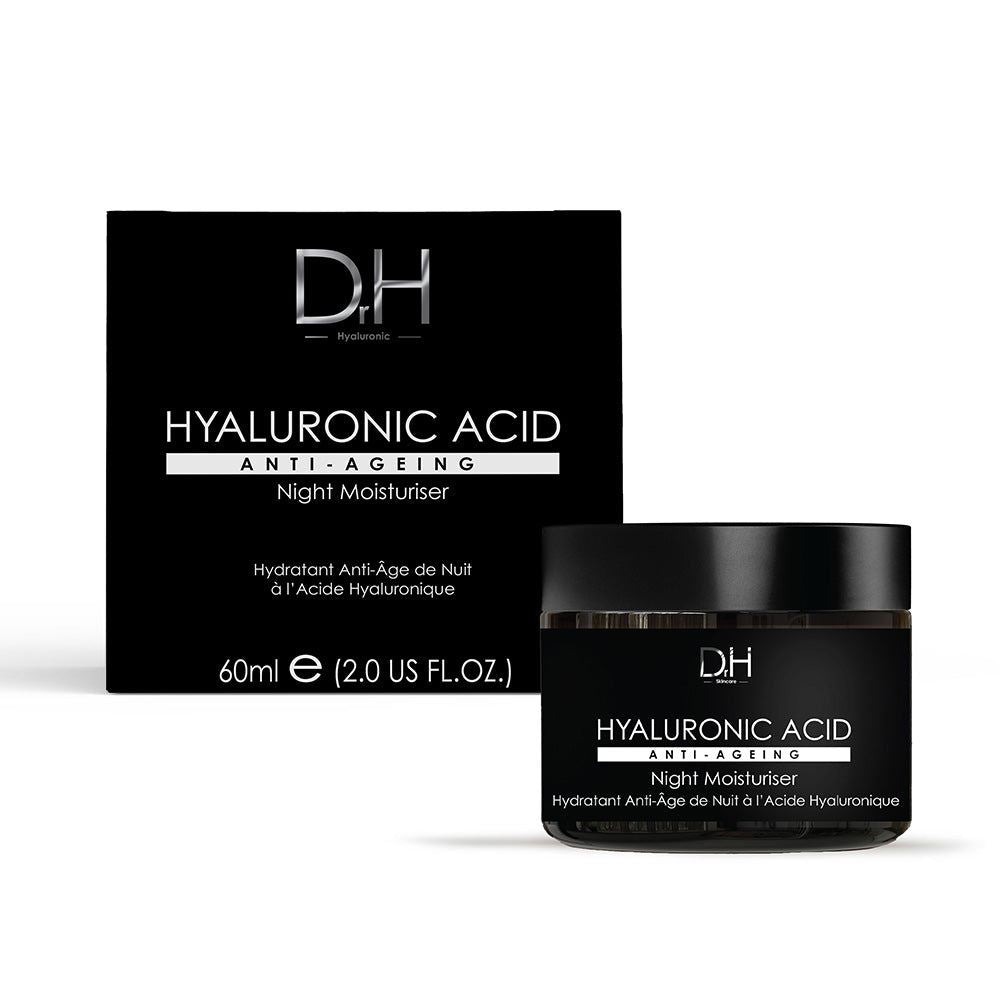 Crème de nuit anti-âge à l'acide hyaluronique 60 ml