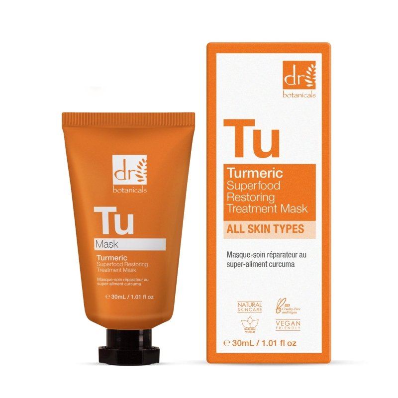 Hochwirksame Kurkuma-Superfood-Regenerationsmaske 30 ml