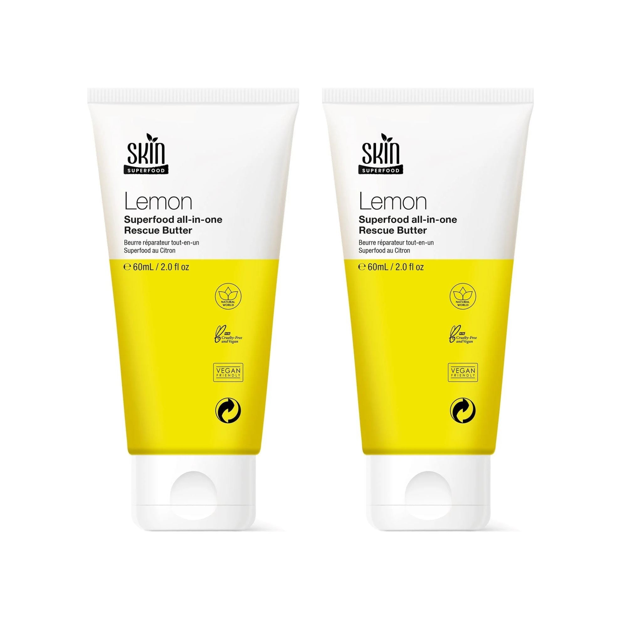Beurre de superaliments au citron Rescue 60 ml, lot de 2 à prix avantageux