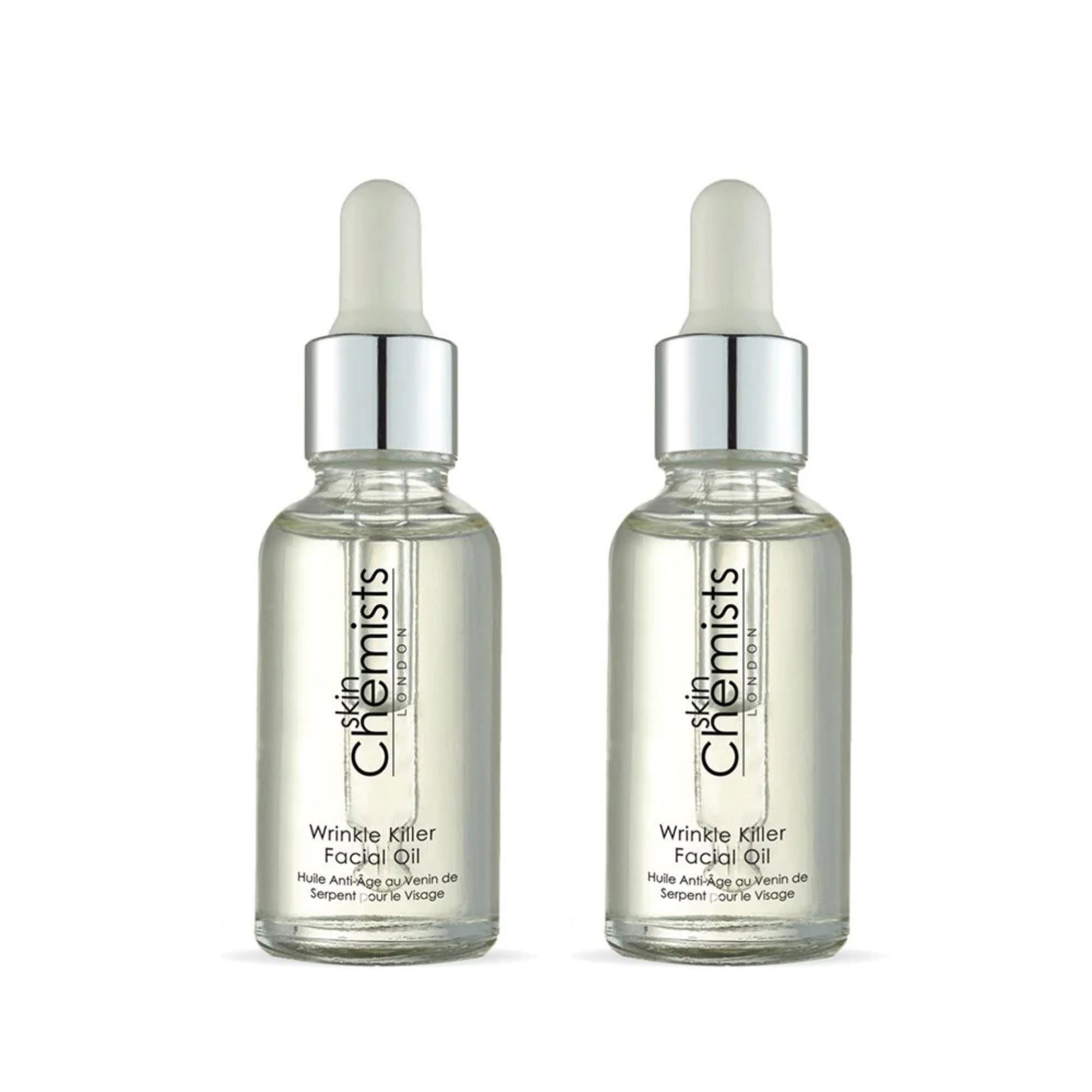 Huile visage anti-rides 30 ml - Lot de 2 à prix avantageux