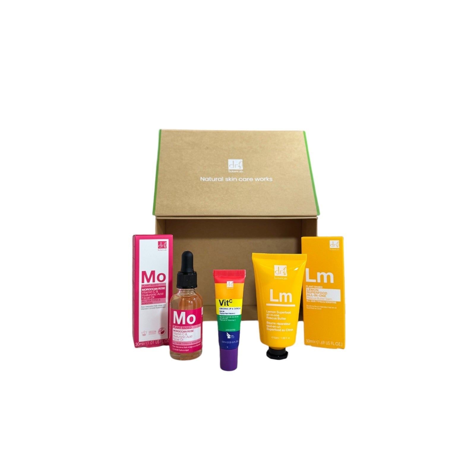Coffret cadeau de soins de la peau vegan best-sellers