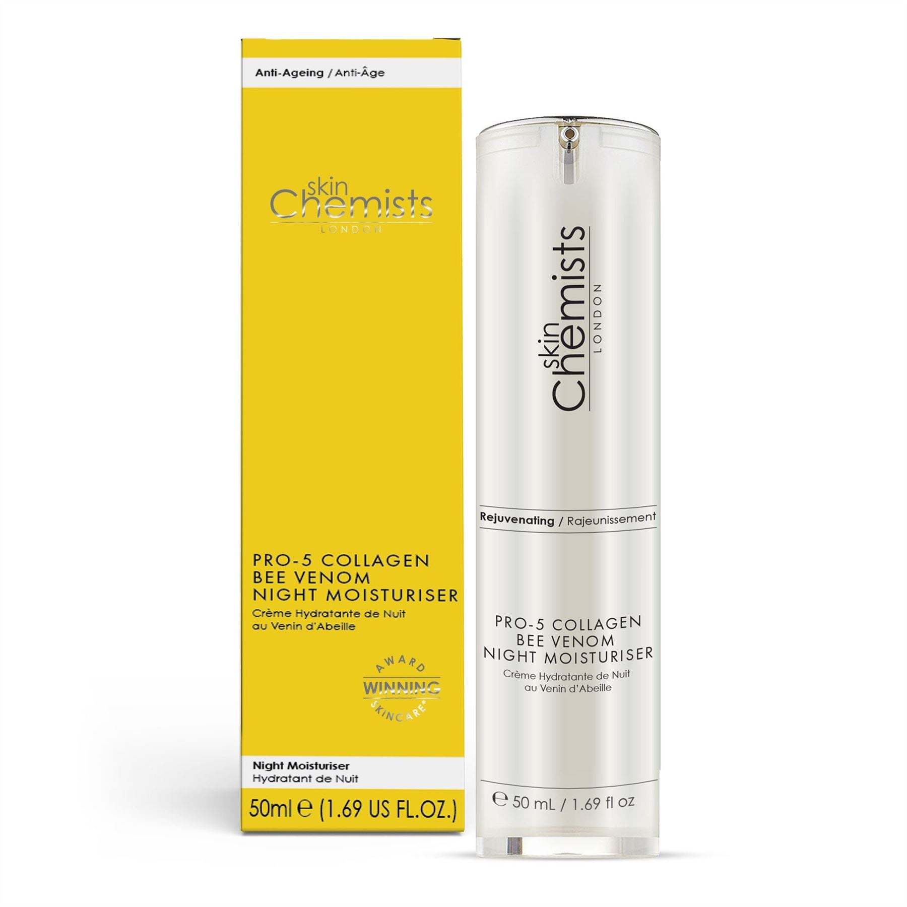 Anti-Aging Pro-5 Collagen Bienengift Nachtcreme 50ml