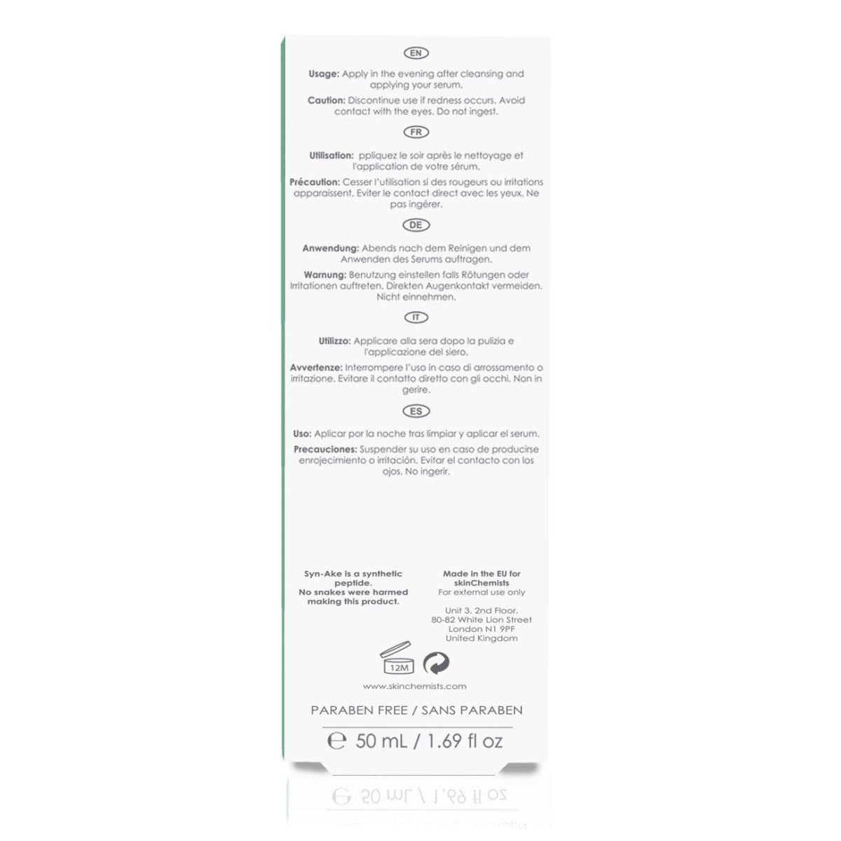 Crème de nuit anti-âge Wrinkle Killer 50 ml