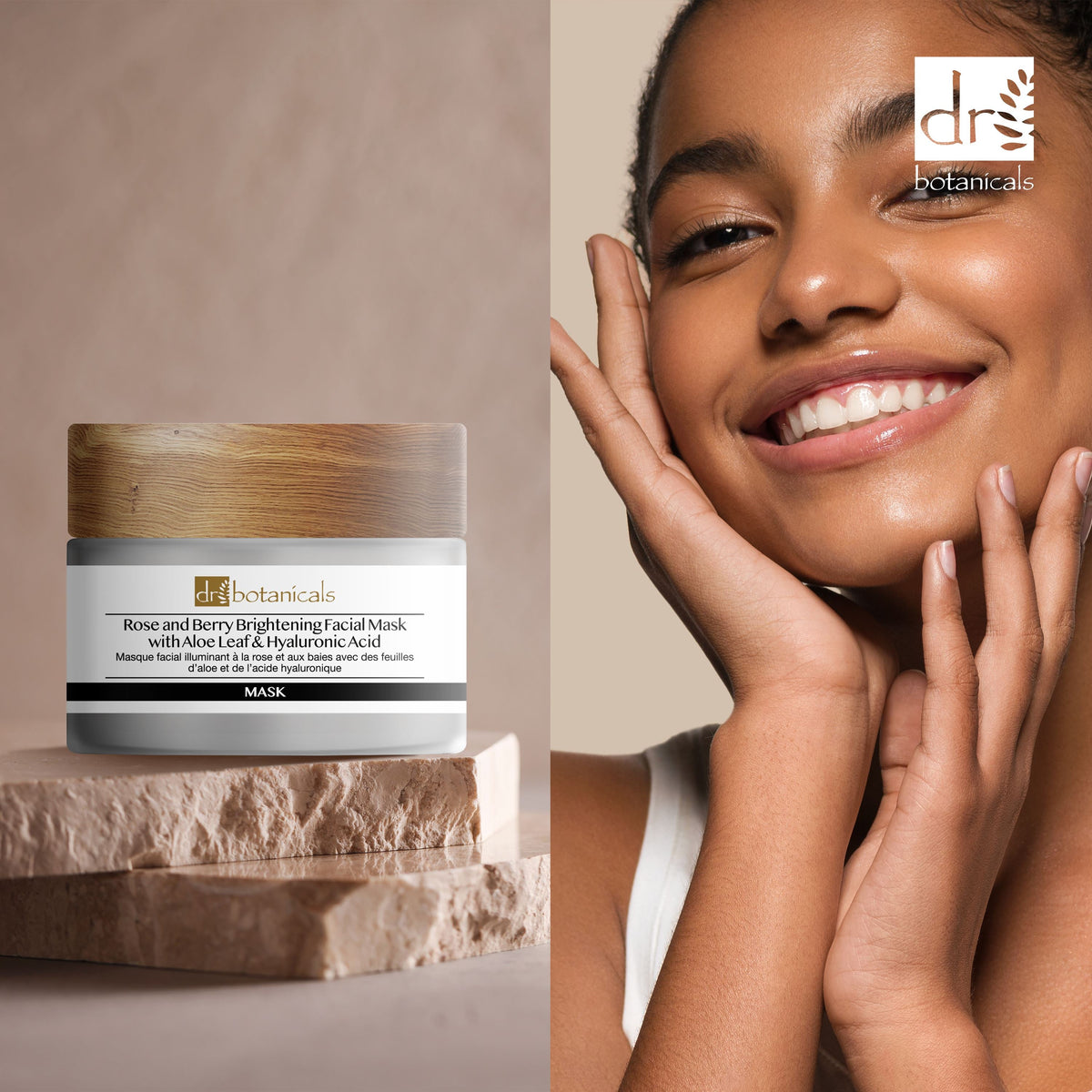 Rose & Berry Brightening Facial Mask 50ml - skinChemists