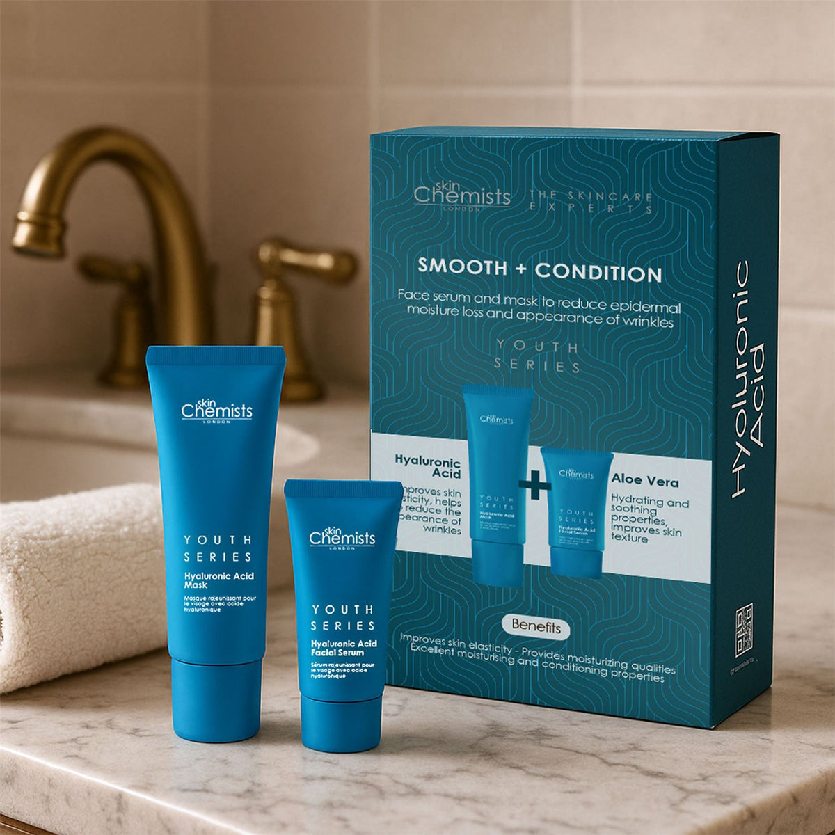 Youth Series Hyaluronic Acid Smooth & Condition Kit - skinChemists