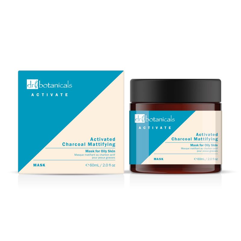 Mattierende Aktivkohlemaske für fettige Haut, 60 ml