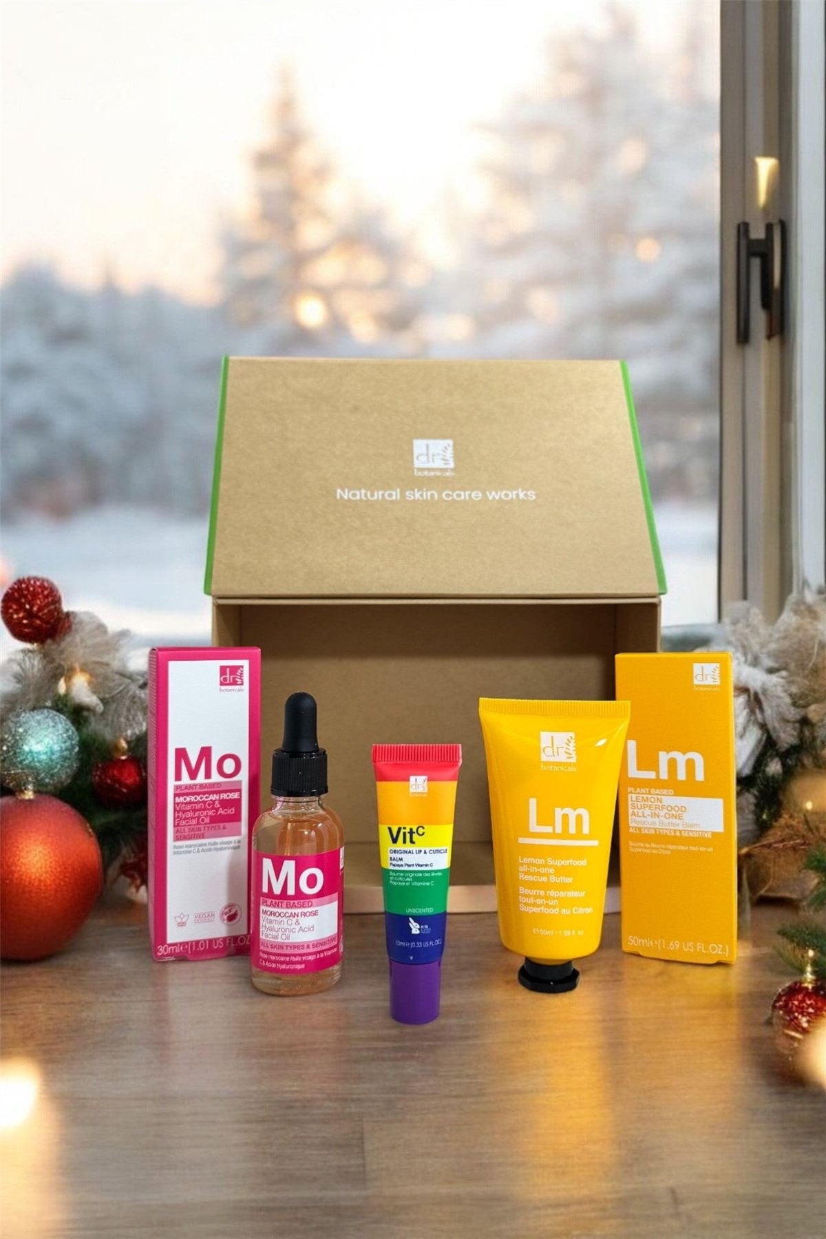 Coffret cadeau de luxe de soins de la peau vegan best-sellers pour femmes
