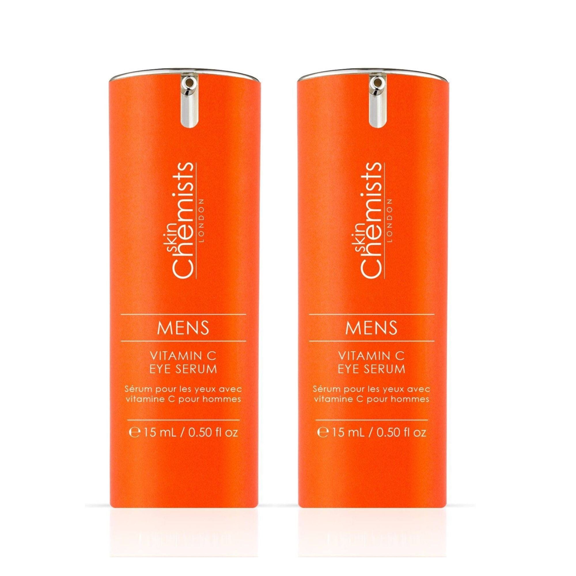 Sérum contour des yeux à la vitamine C pour hommes, 15 ml, lot de 2 (offre économique)