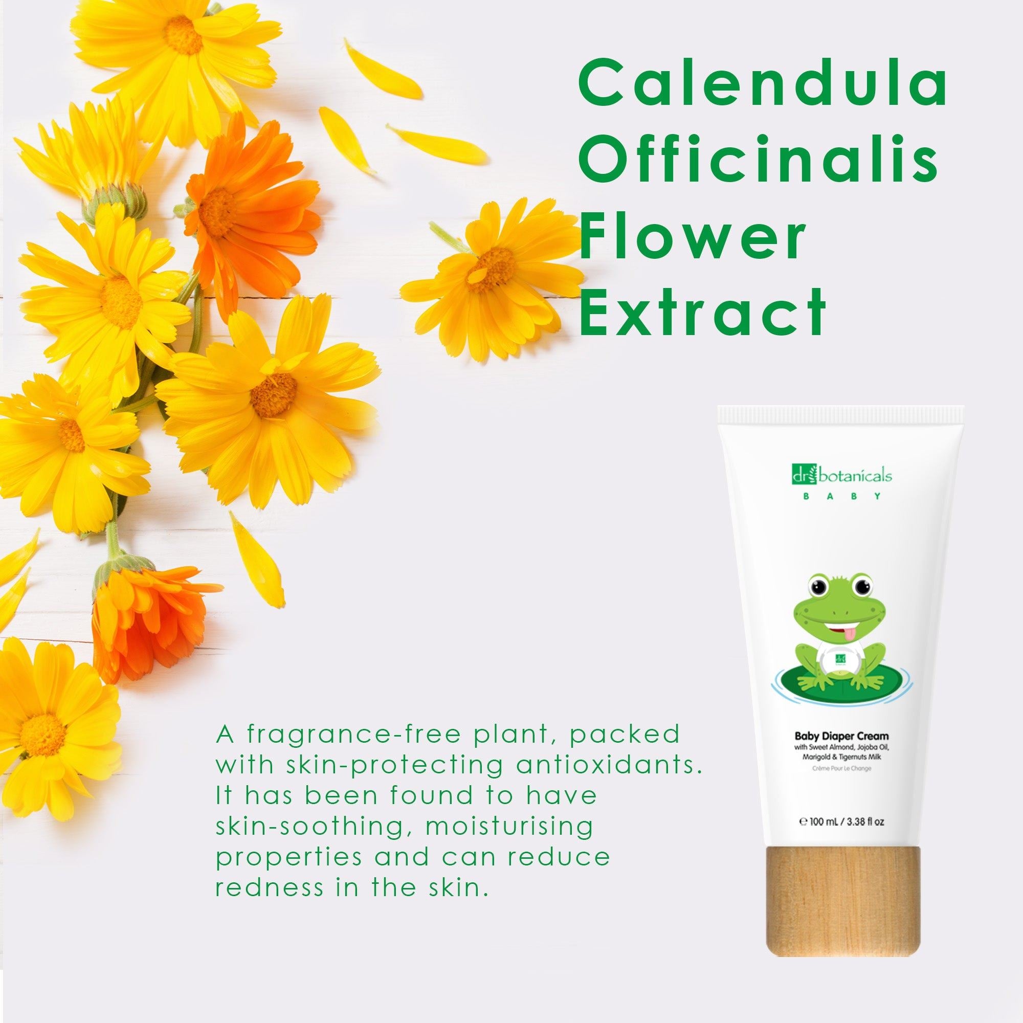 Baby-Windelcreme mit Jojoba- und Süßmandelöl, 100 ml