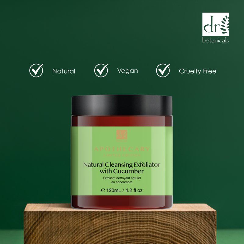 Exfoliant nettoyant naturel au concombre 120 ml
