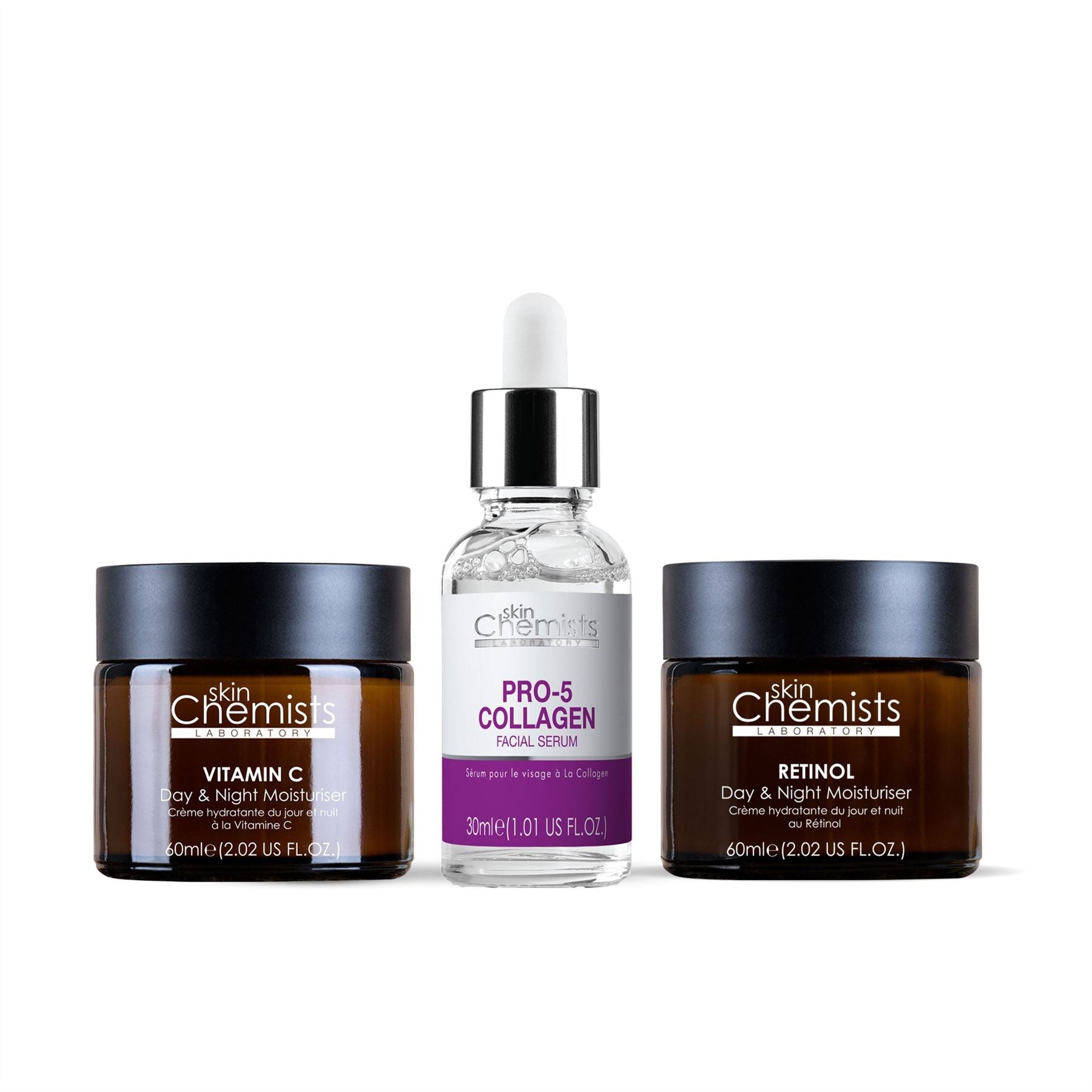 Kit de soin de nuit éclaircissant skinChemists 