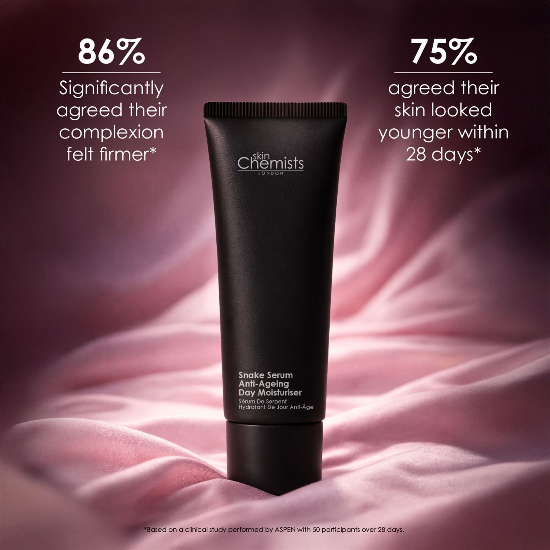 sérum de jour anti-âge au serpent skinChemists 50 ml