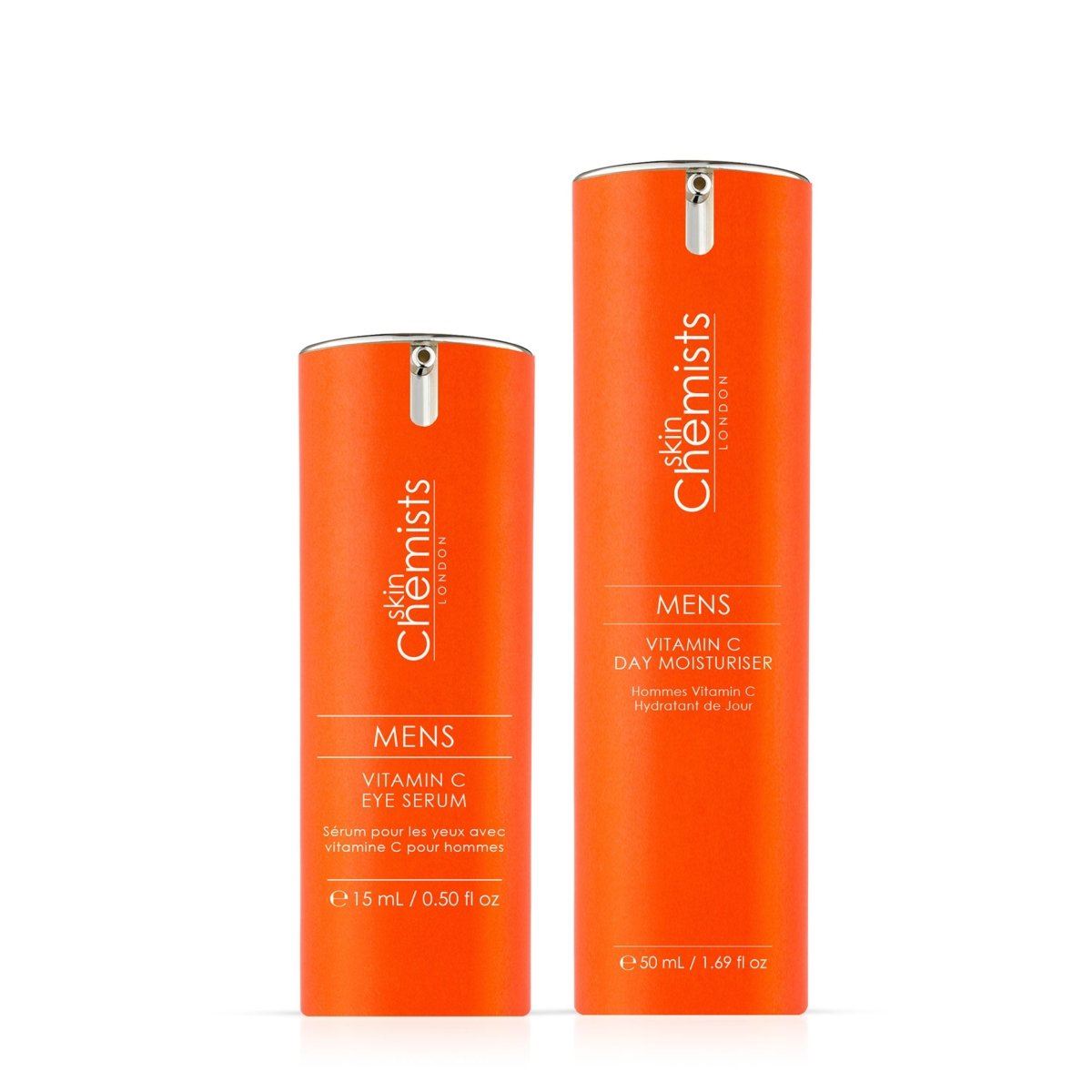 Kit duo éclaircissant anti-âge à la vitamine C pour hommes