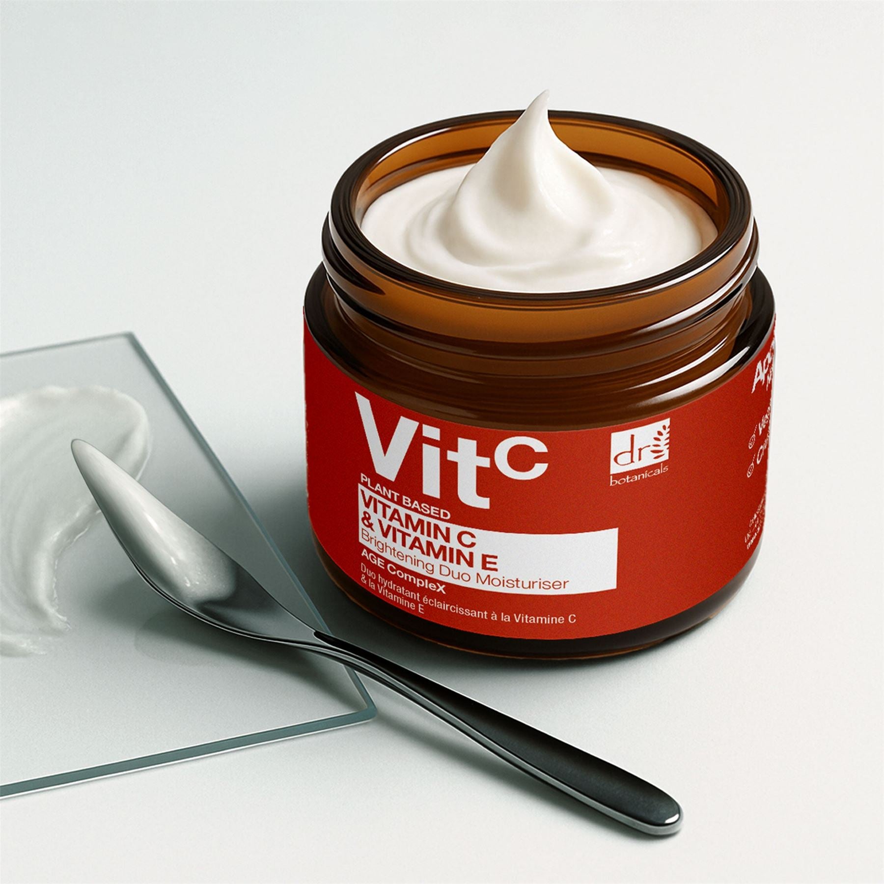 Soin hydratant duo éclaircissant à la vitamine C 1 % et à la vitamine E 60 ml
