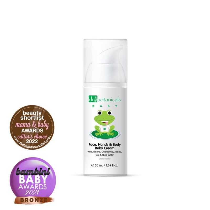 Crème pour le visage, les mains et le corps de bébé 50 ml