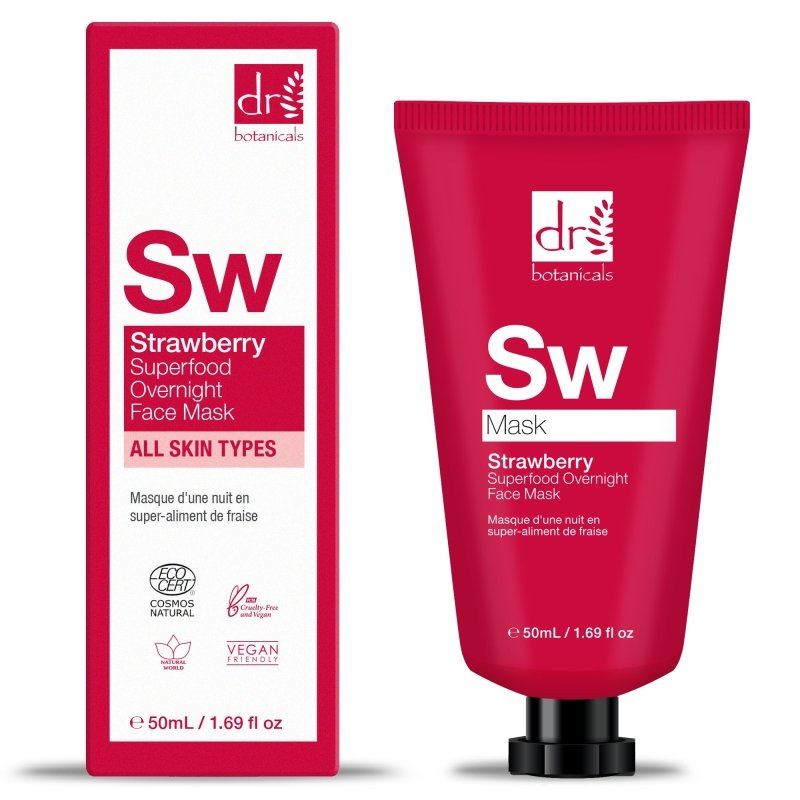 Masque de nuit à la fraise 50 ml