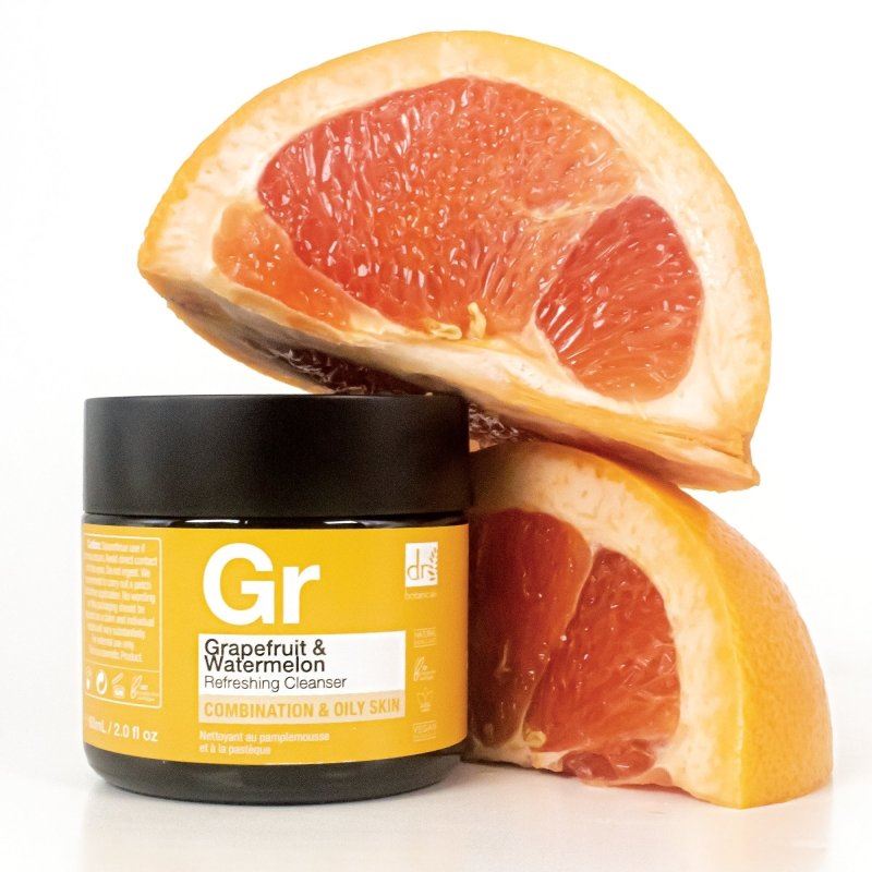 Erfrischendes Gesichtswasser mit Grapefruit- und Wassermelonenduft, 60 ml