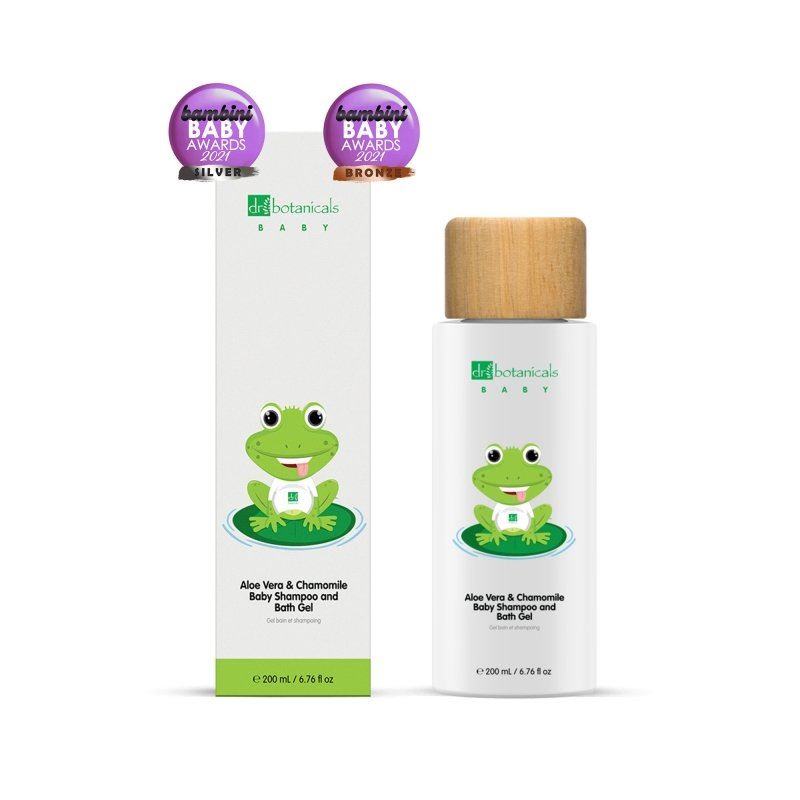 Kit shampoing et gel douche, huile corporelle et lait pour bébé