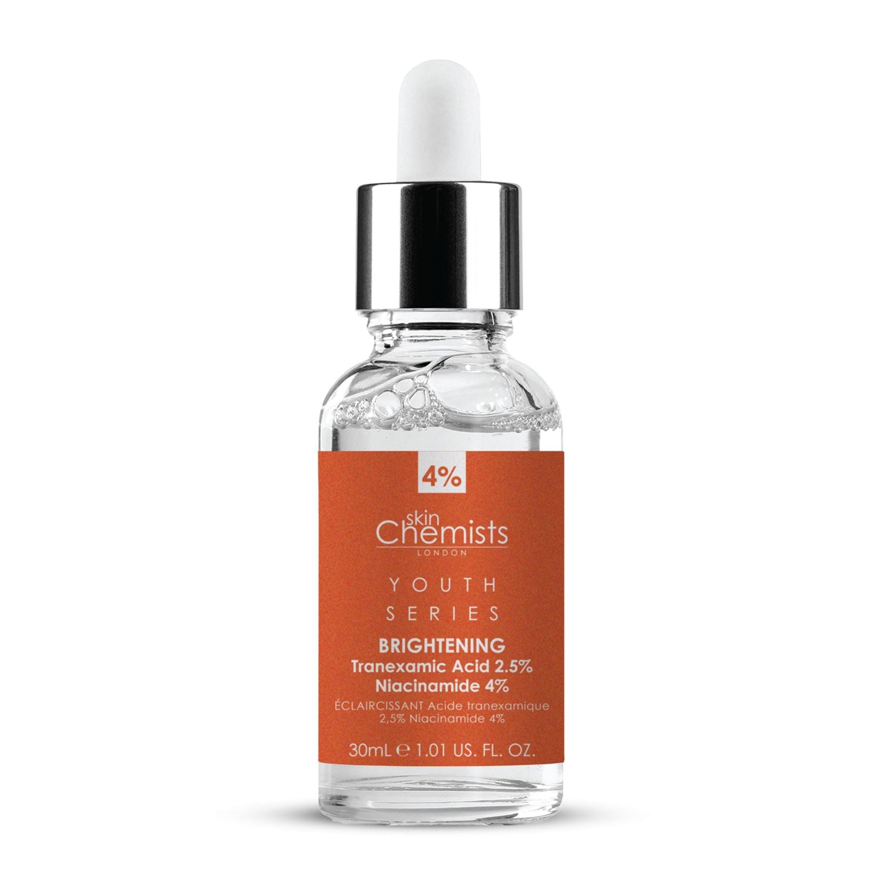 Sérum éclaircissant Youth Series à l'acide tranexamique 2,5 % et à la niacinamide 4 % (30 ml)