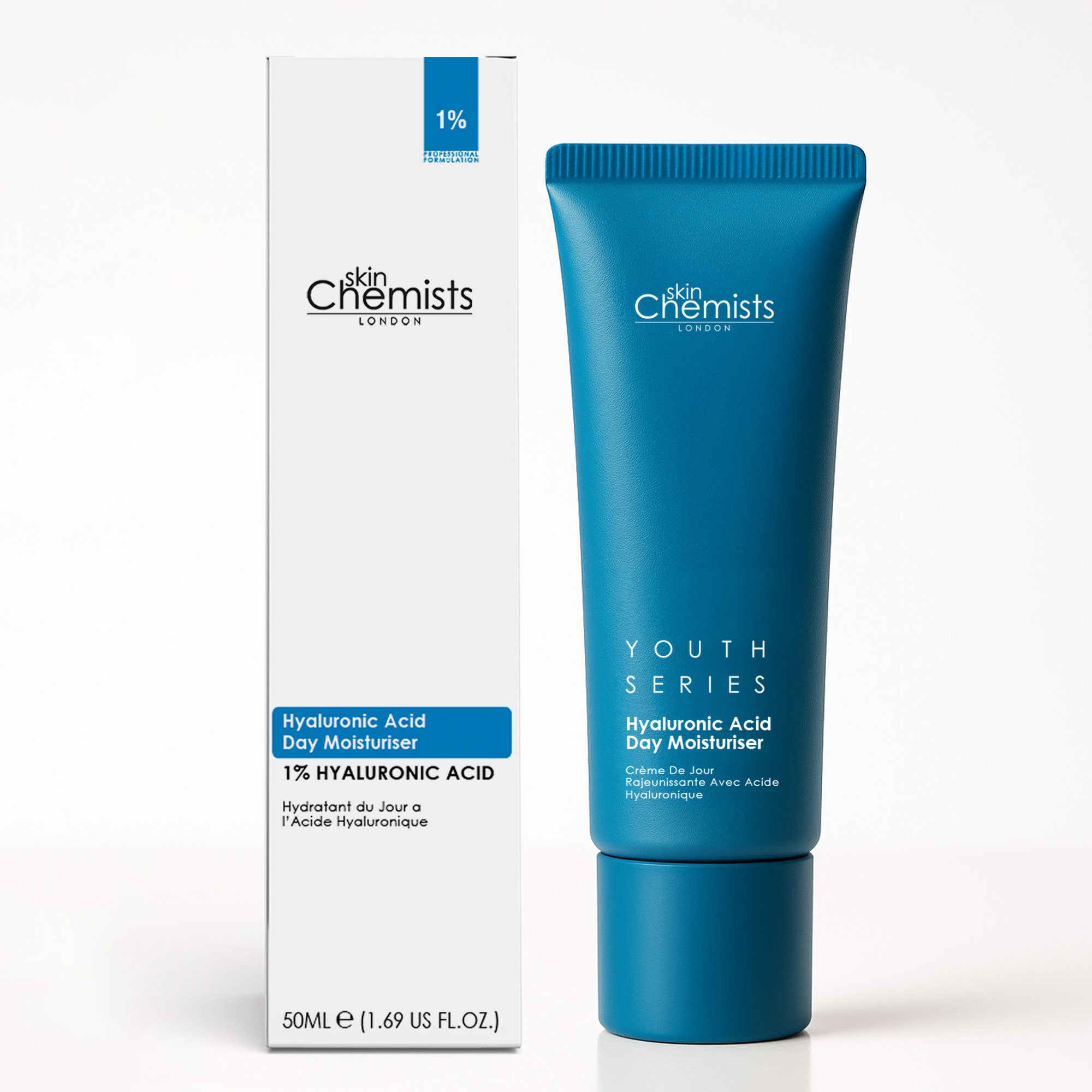 SkinChemists Crème de jour à l'acide hyaluronique 50 ml