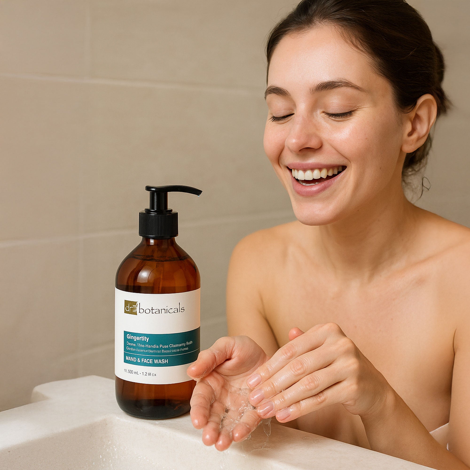 Gingerlily Hand & Face Cleansing Wash 500ml