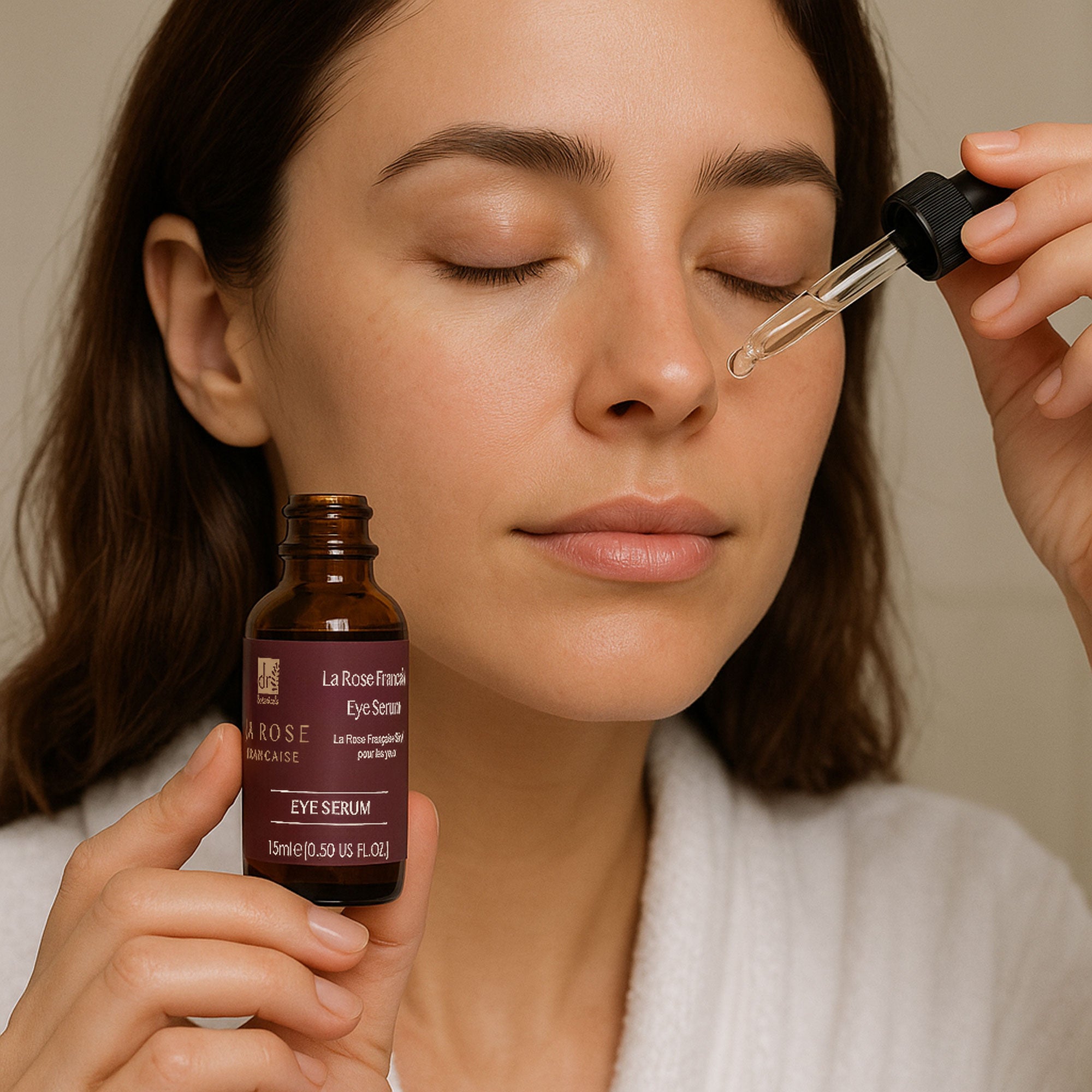 Kit Duo Hydratant &amp; Sérum Yeux Anti-Âge La Rose Française