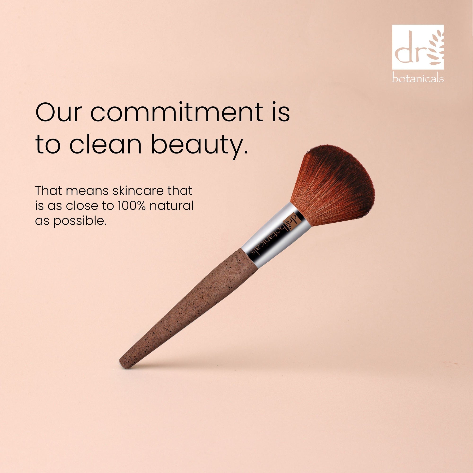 Pinceau à poudre de marc de café