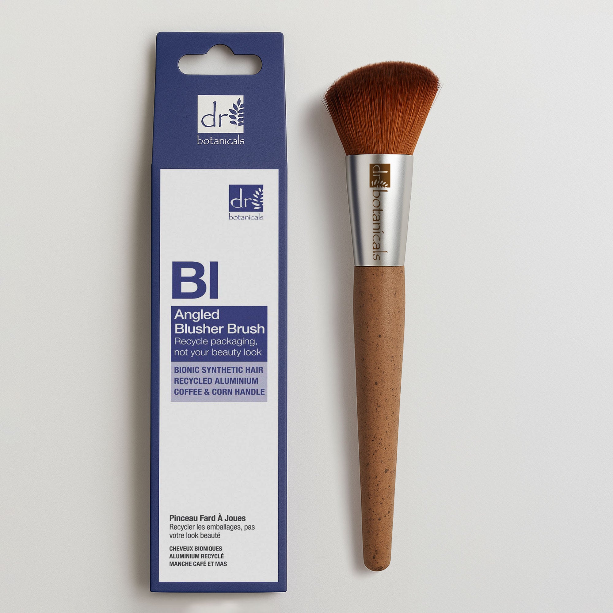 Coffee Ground Blush Brush