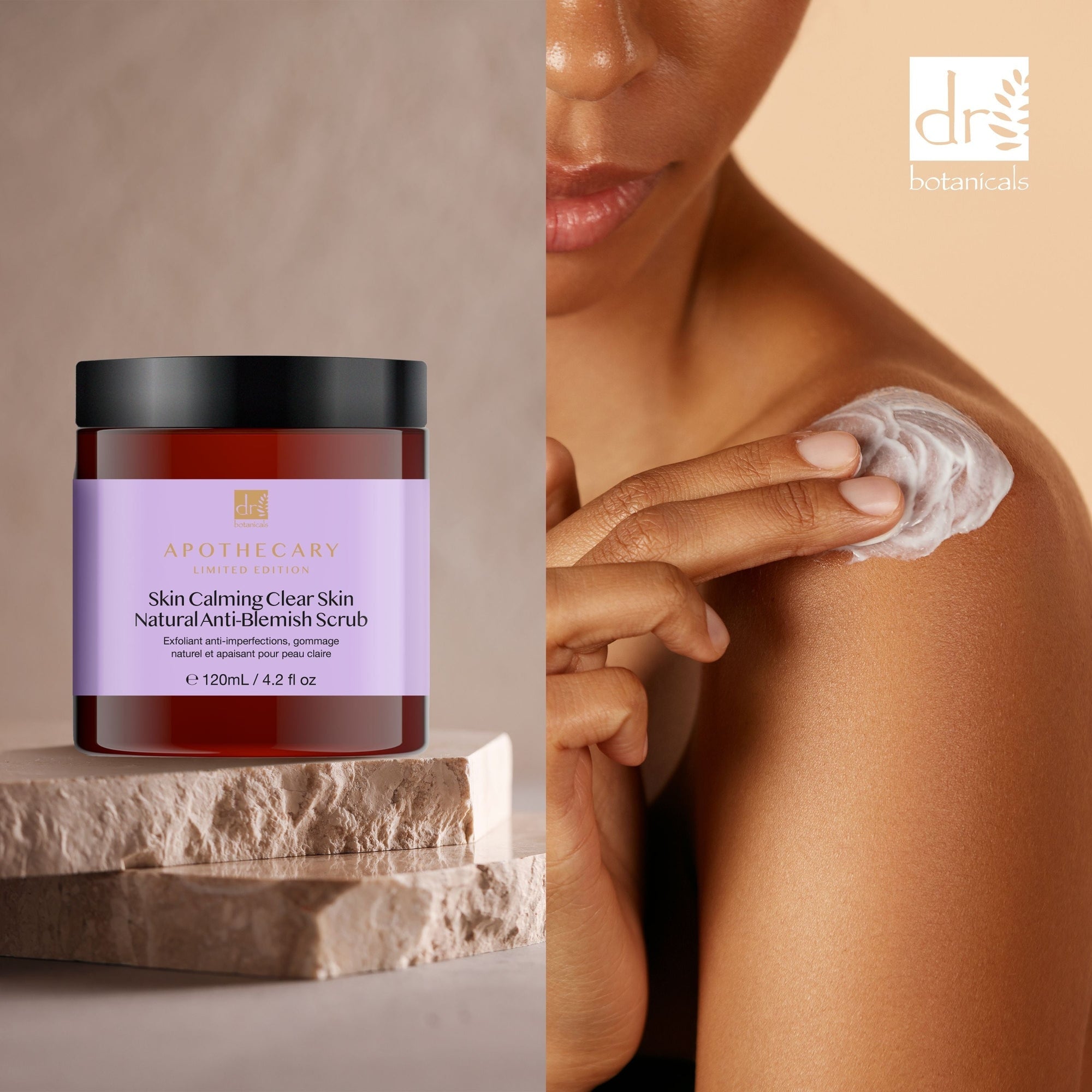 Hautberuhigendes, klares, natürliches Anti-Pickel-Peeling 120 ml