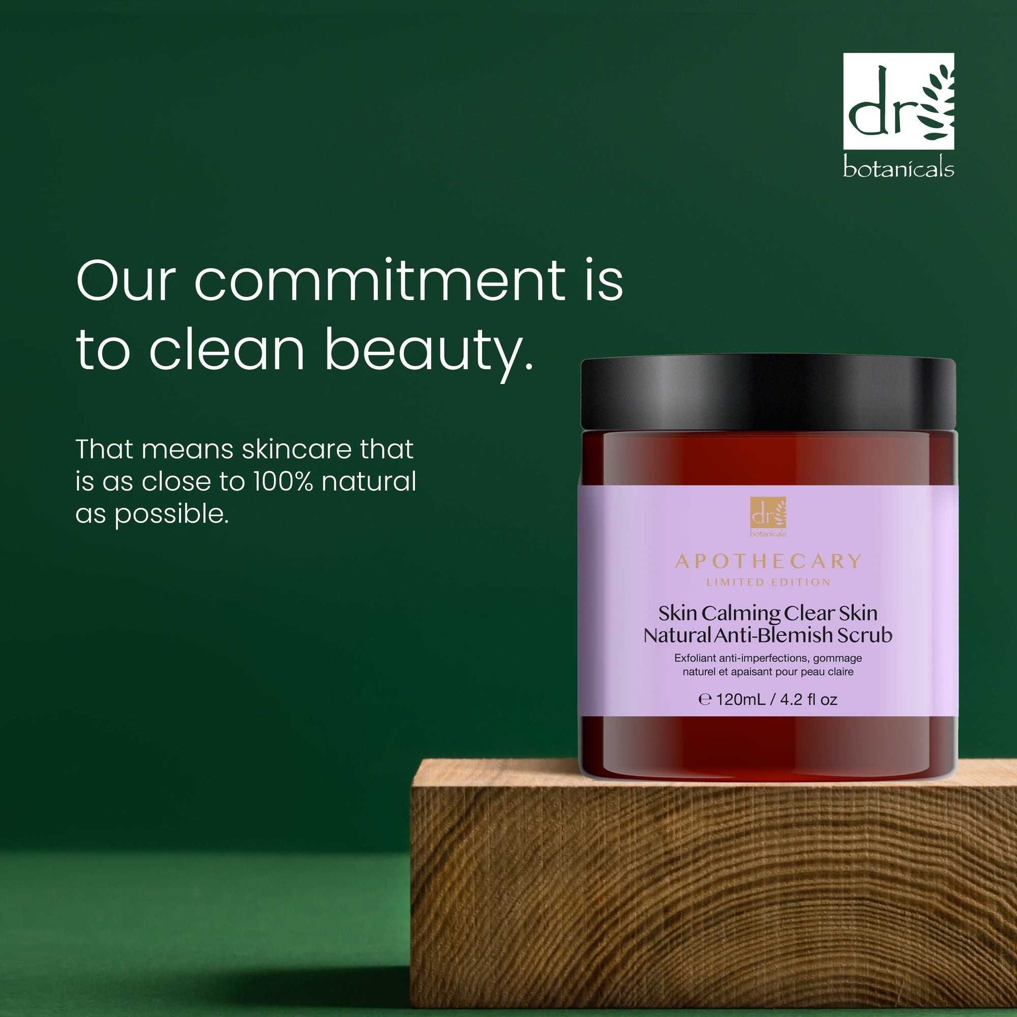 Hautberuhigendes, klares, natürliches Anti-Pickel-Peeling 120 ml