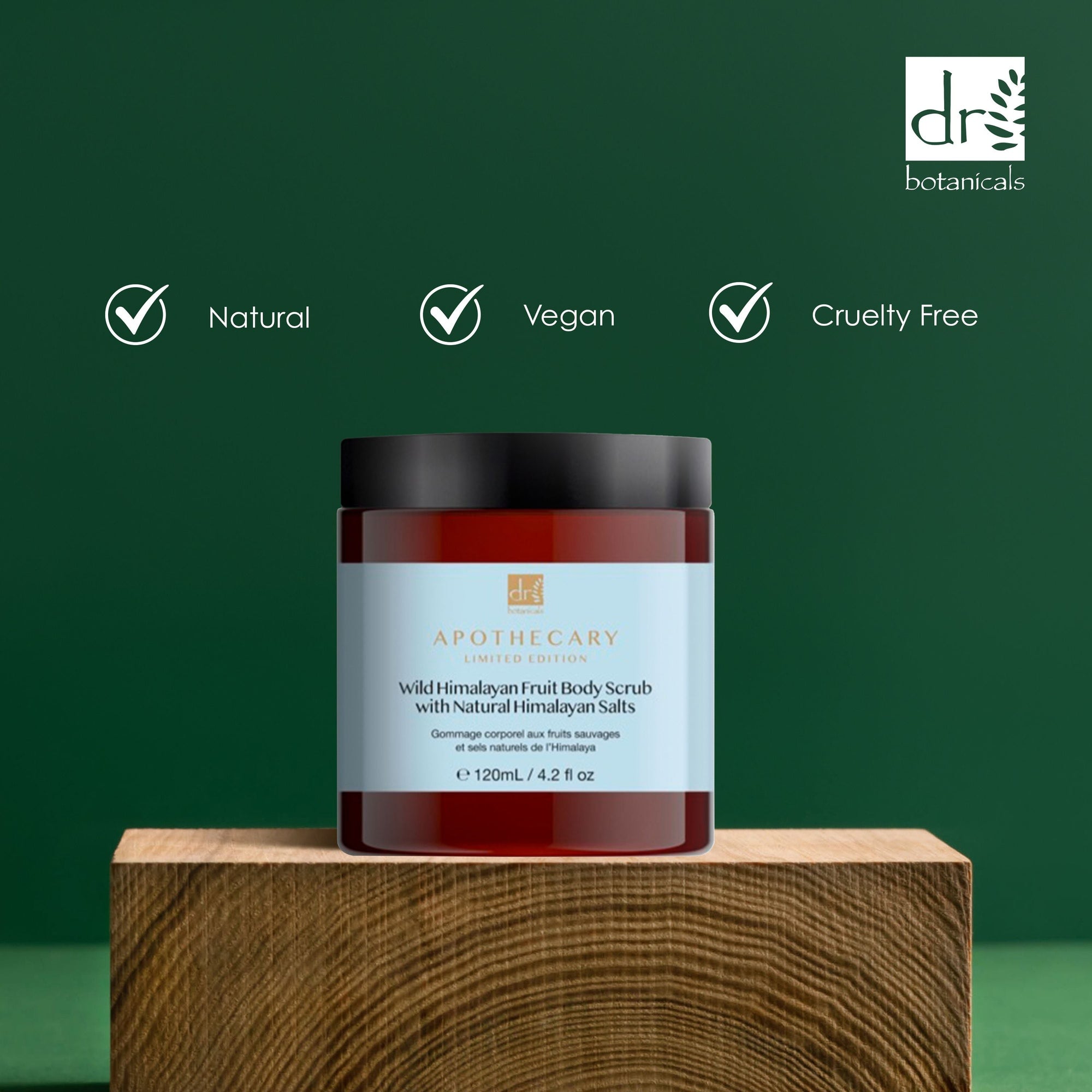 Gommage corporel aux fruits sauvages de l'Himalaya et aux sels naturels de l'Himalaya 120 ml