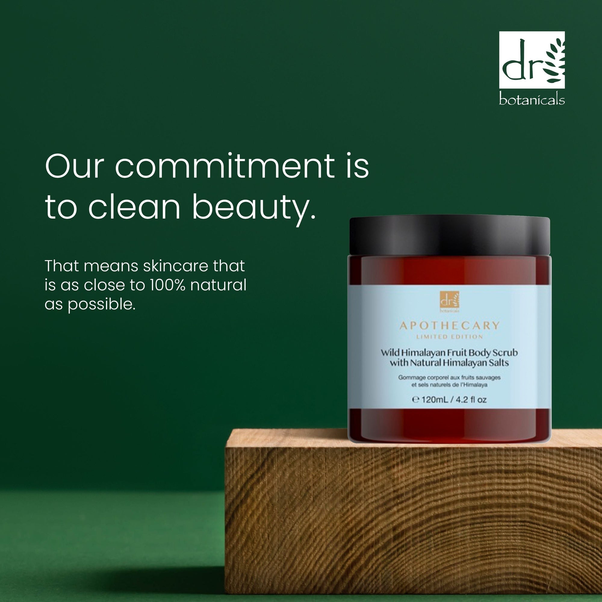 Gommage corporel aux fruits sauvages de l'Himalaya et aux sels naturels de l'Himalaya 120 ml