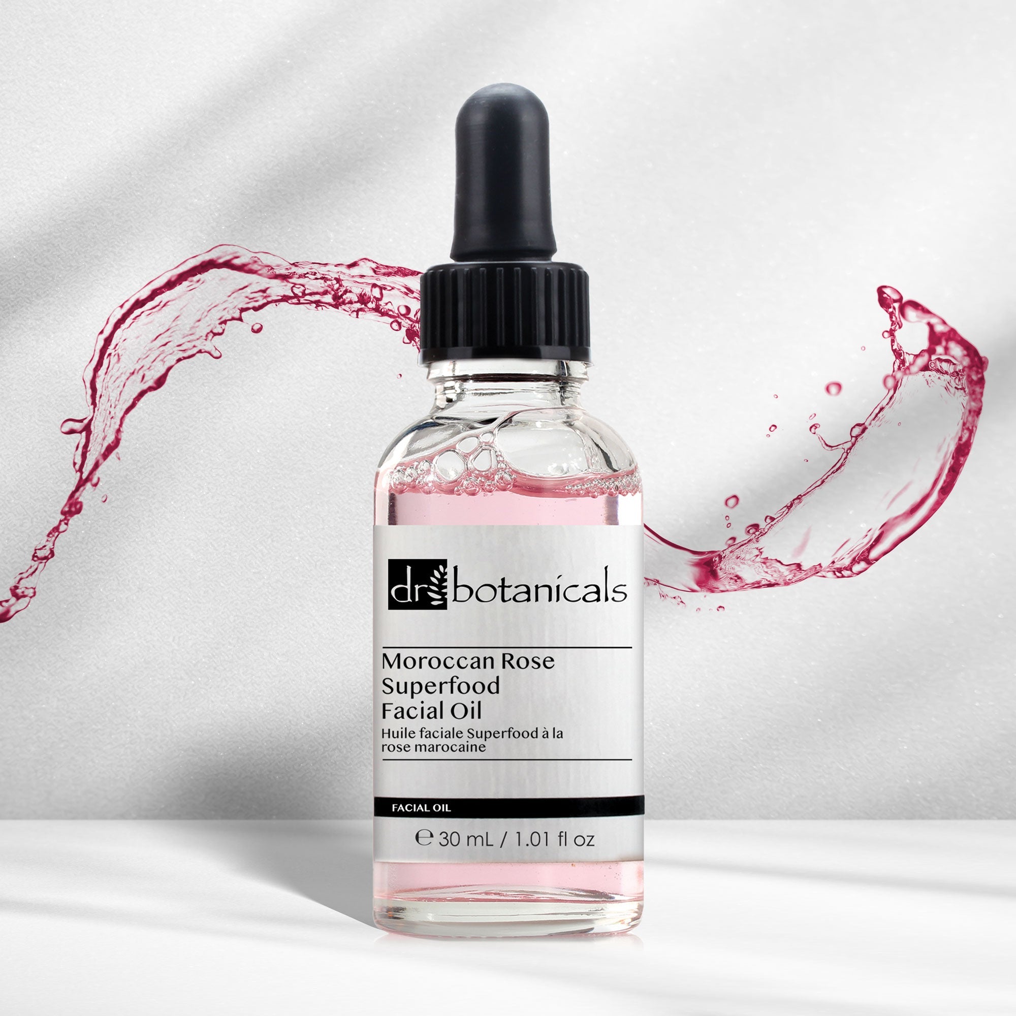 Huile visage superalimentaire à la rose marocaine 30 ml