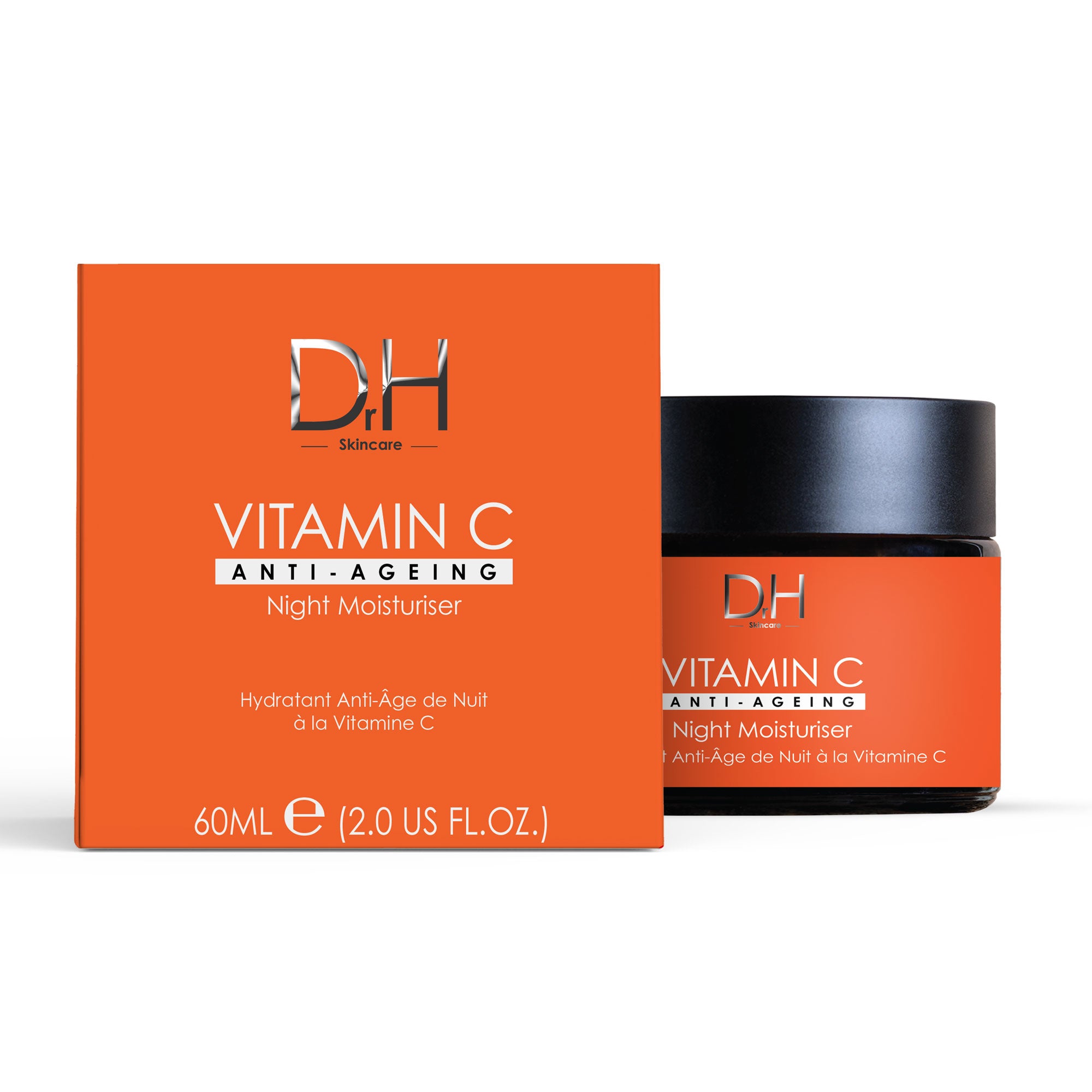 Crème de nuit anti-âge à la vitamine C 60 ml