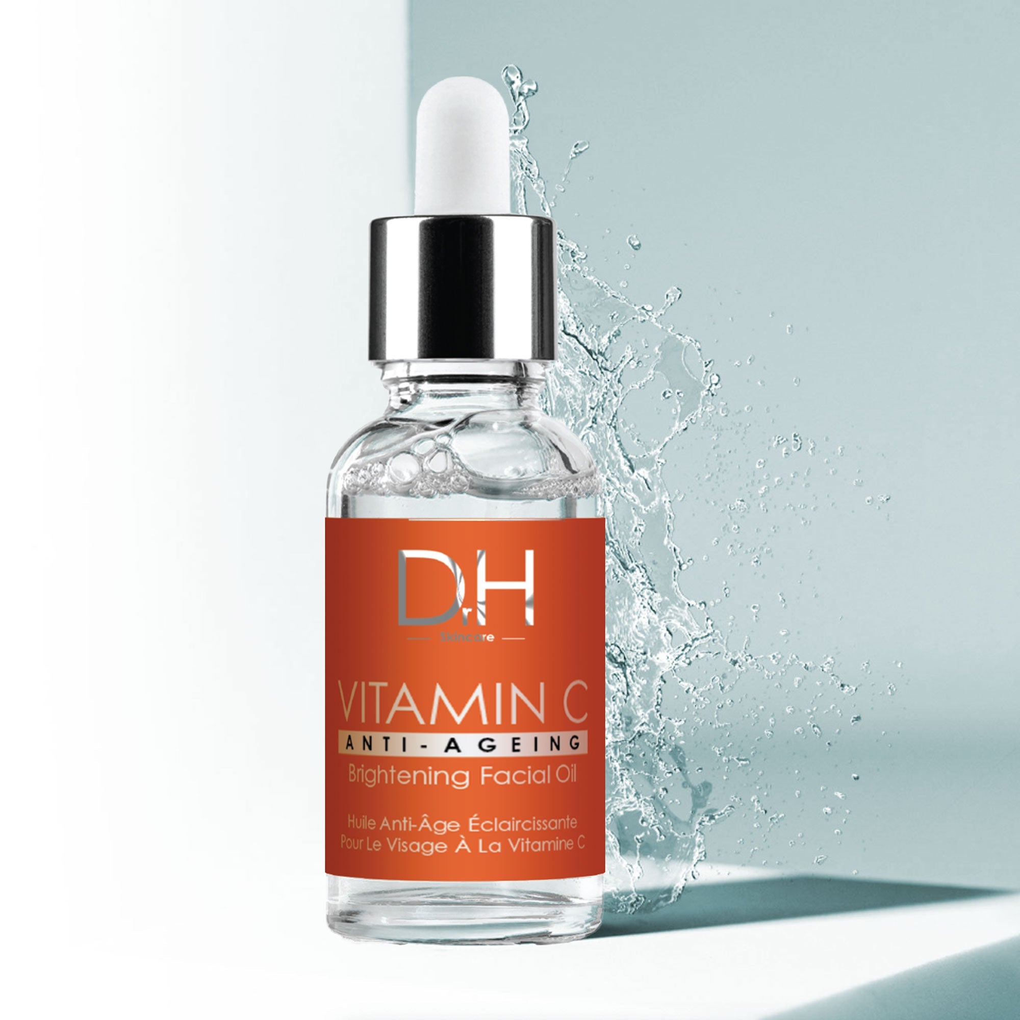 Huile éclaircissante à la vitamine C pour le visage 30 ml