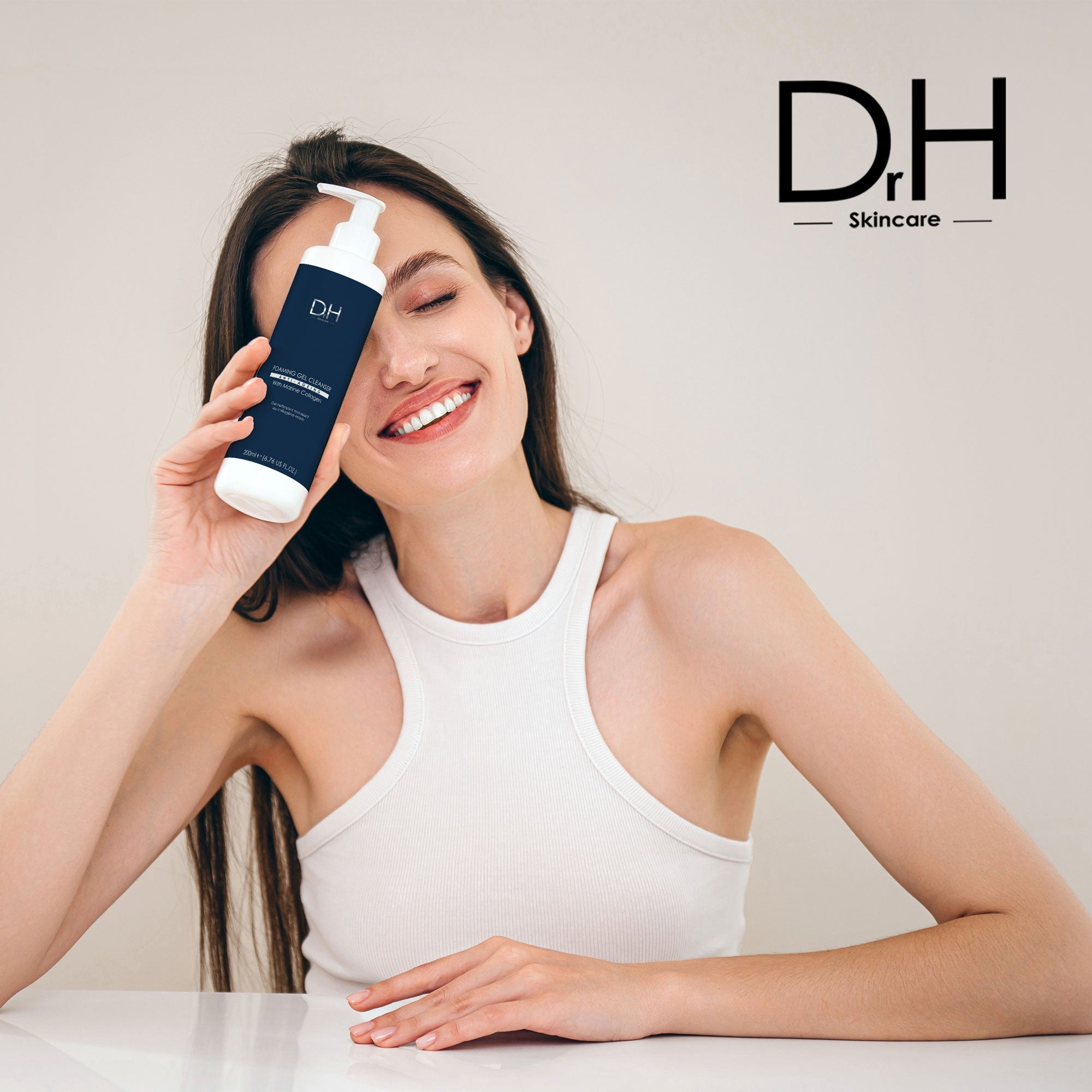 Gel nettoyant moussant au collagène marin 120 ml x 2 (lot de 2)