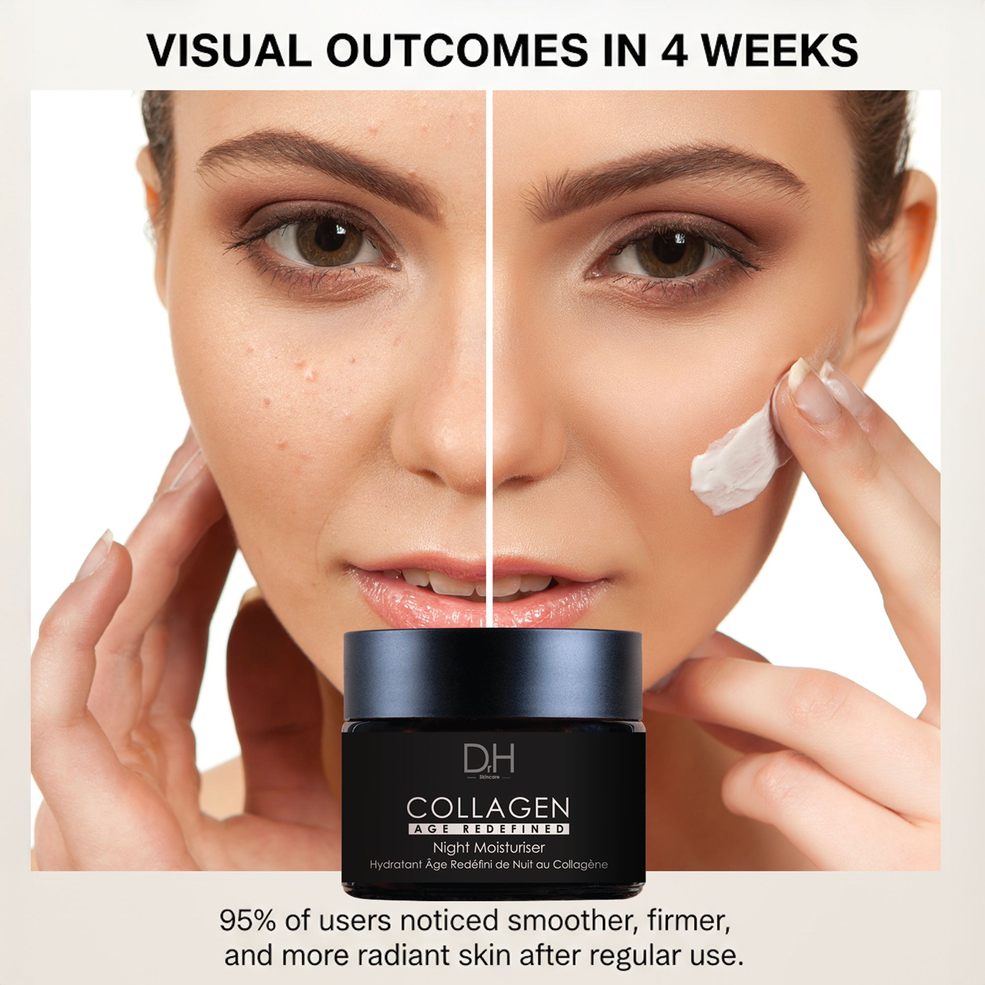 Crème de nuit anti-âge au collagène 60 ml