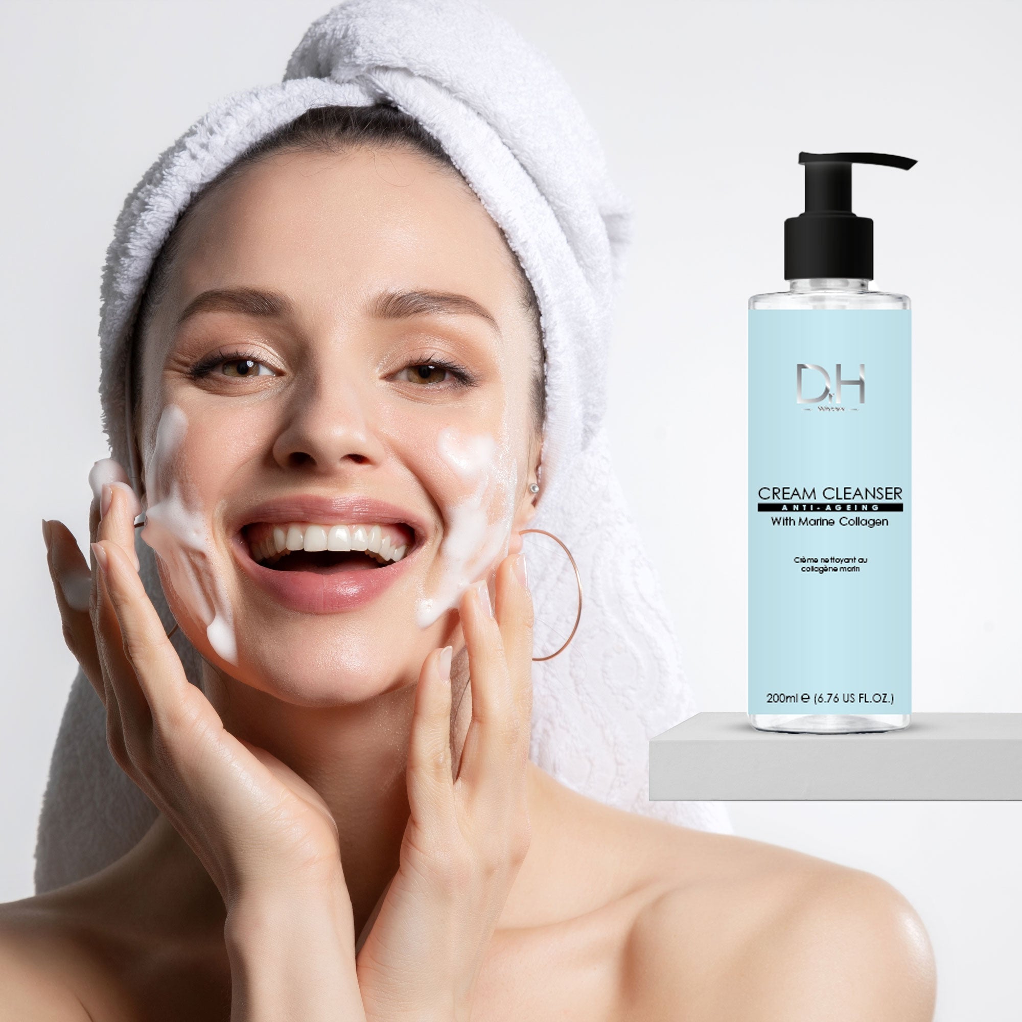 Cream Cleanser with Marine Collagen 200ml