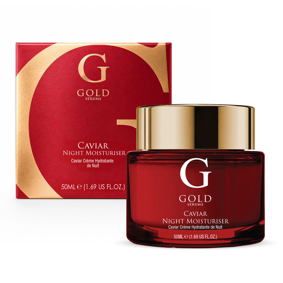 Crema idratante notte al caviale 50ml