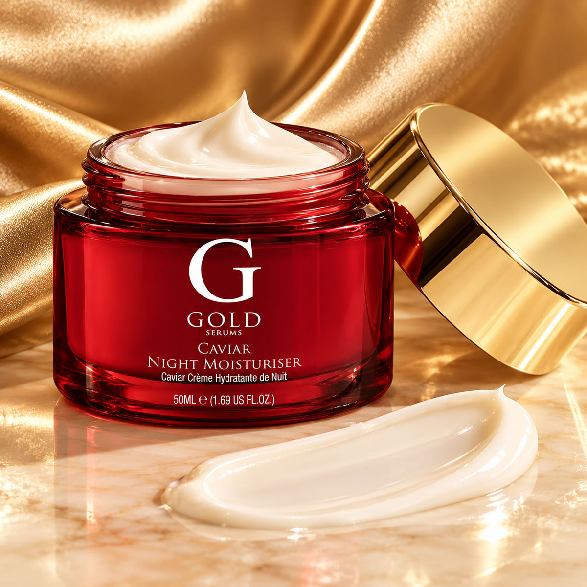Crema idratante notte al caviale 50ml
