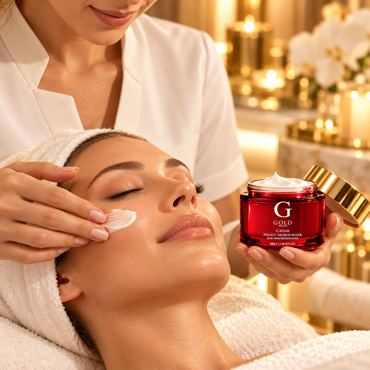 Crema idratante notte al caviale 50ml