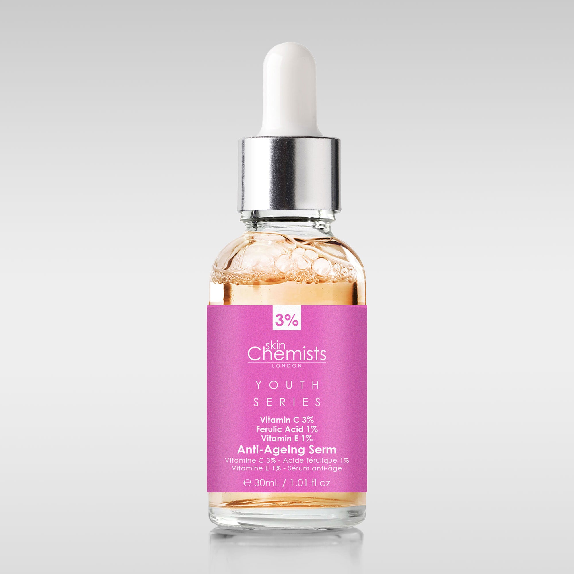 Sérum anti-âge Youth Series Vitamine C 3 %, Acide férulique 1 %, Vitamine E 1 % 30 ml